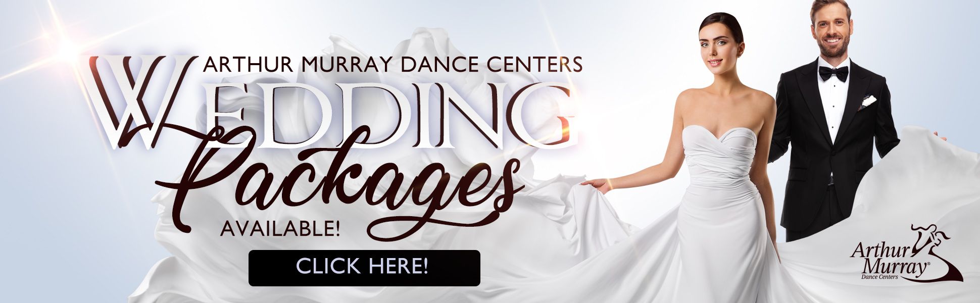 Arthur Murray Wedding Dance Packages Banner